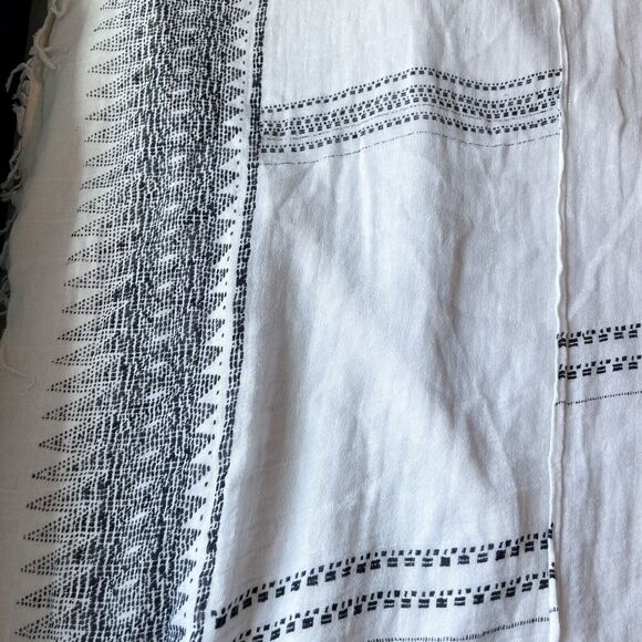 UO Home Urban Outfitters "Savta" Gauze Duvet Cover Twin Size Muslin Gauze Boho - Picture 4 of 16